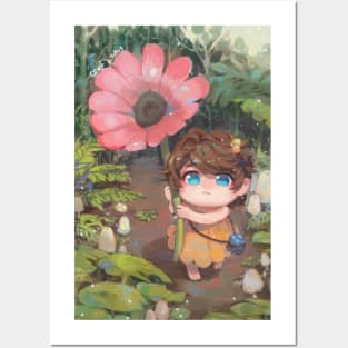 Flower spirit Posters and Art